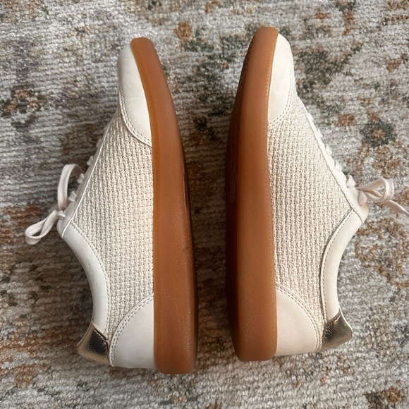 J.Crew Factory Womens Ivory Sneakers. - Picture 4 of 15